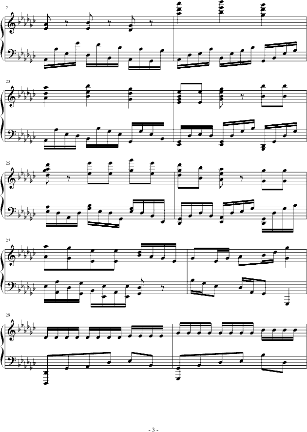 eyude no.3 in G flat(����V)3
