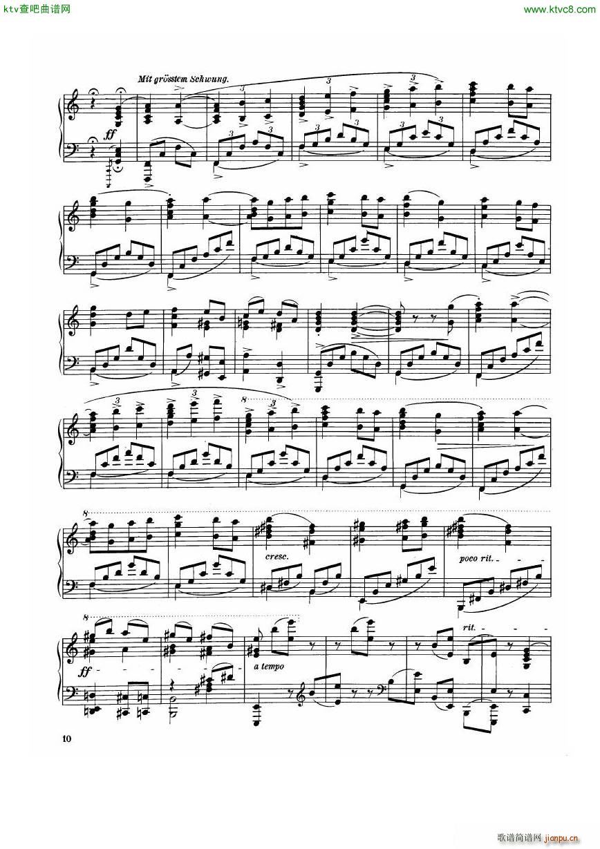 Dohn��nyi op 11 Four Rhapsodies(����V)37