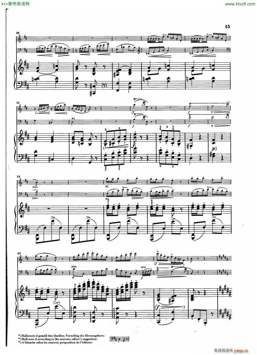 Debussy Trio en Sol(����V)15