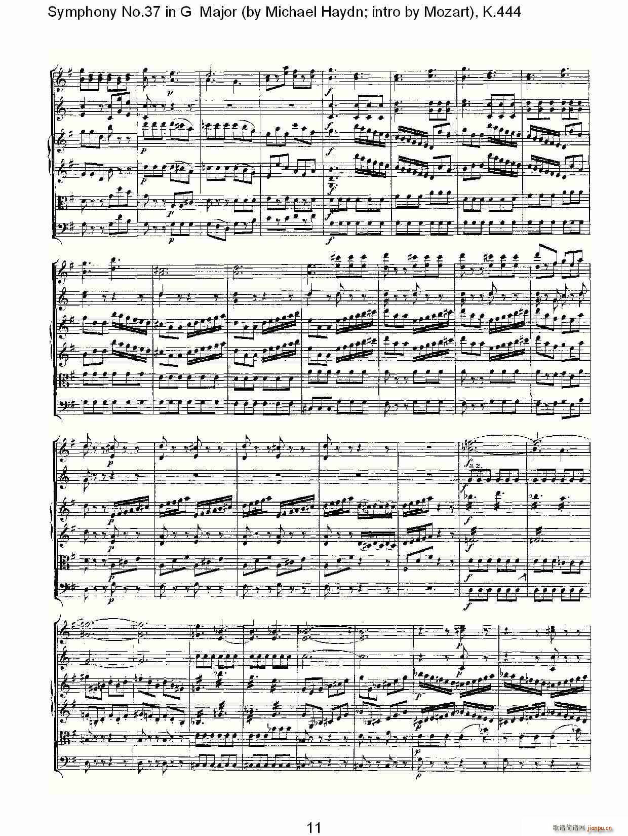 Symphony No.37 in G Major(ʮ�ּ�����)10