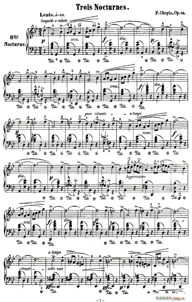 gС�{ҹ��Op.15-3(ʮ�ּ�����)1