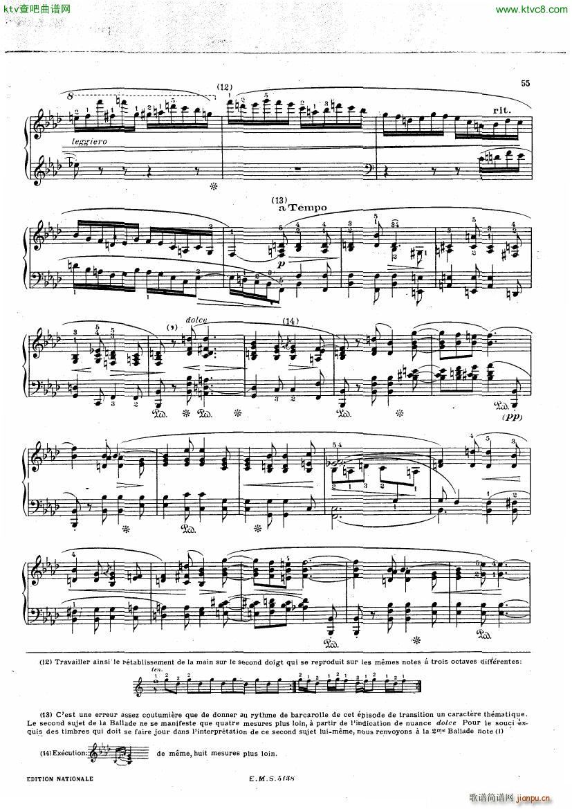 Chopin Cortot 4 Ballades ��(����V)14