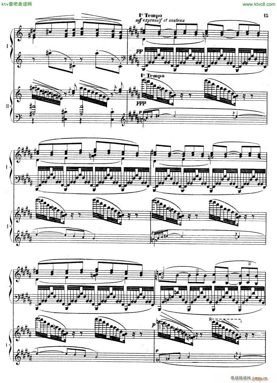Debussy Ravel 3 Nocturnes 2pno(����V)46