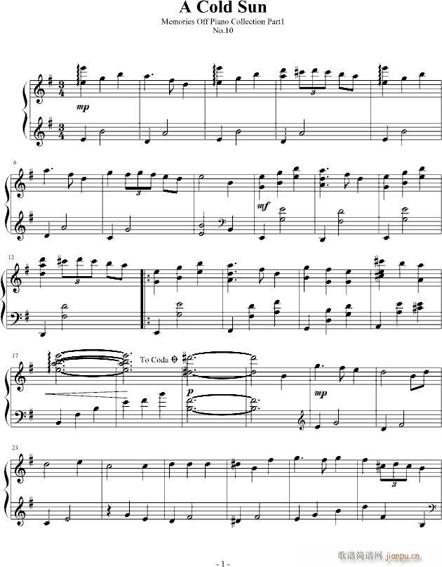 A cold sun(����V)1