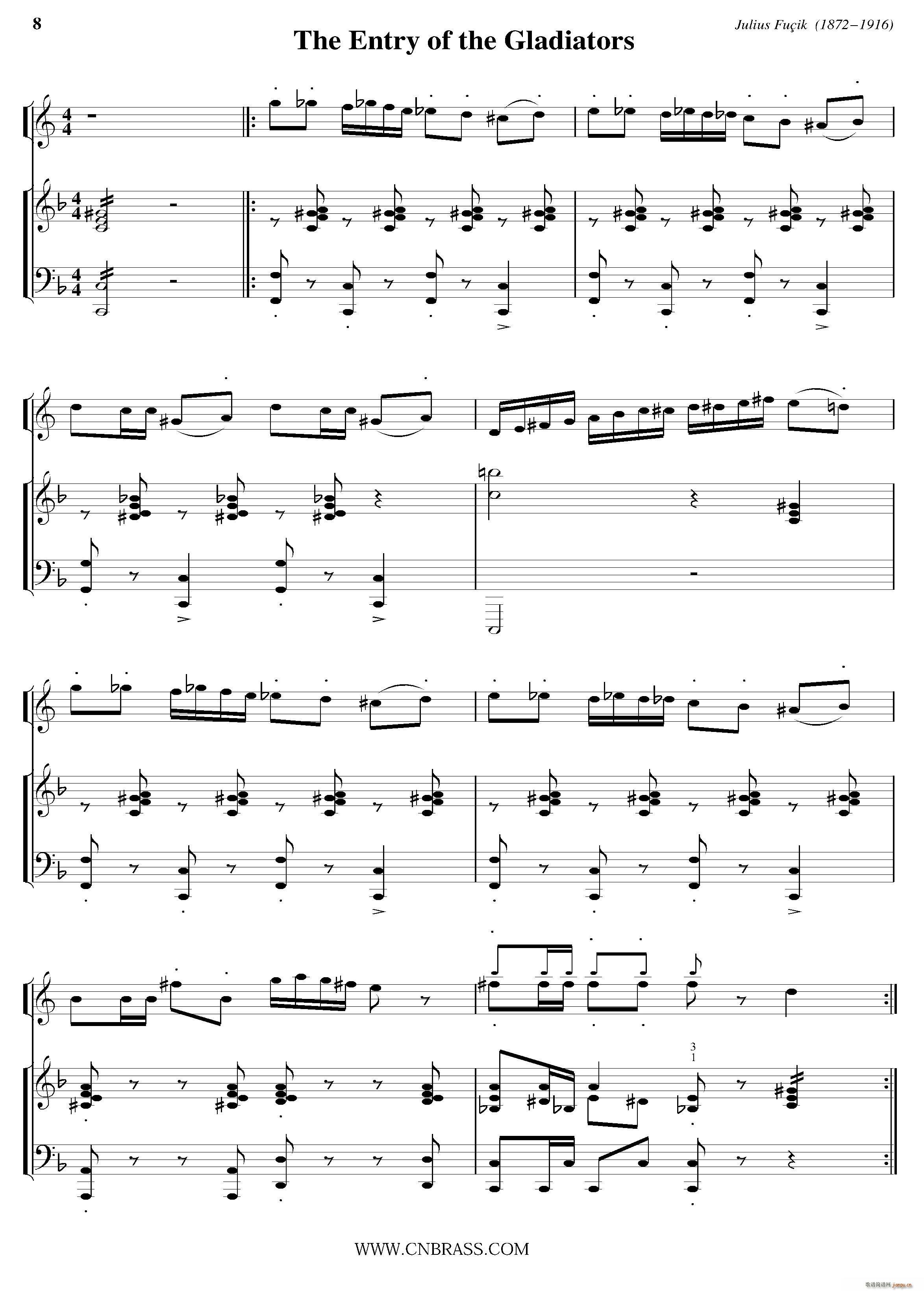 The Entry of the Gladiators С̖ ��ٰ���(����V)1