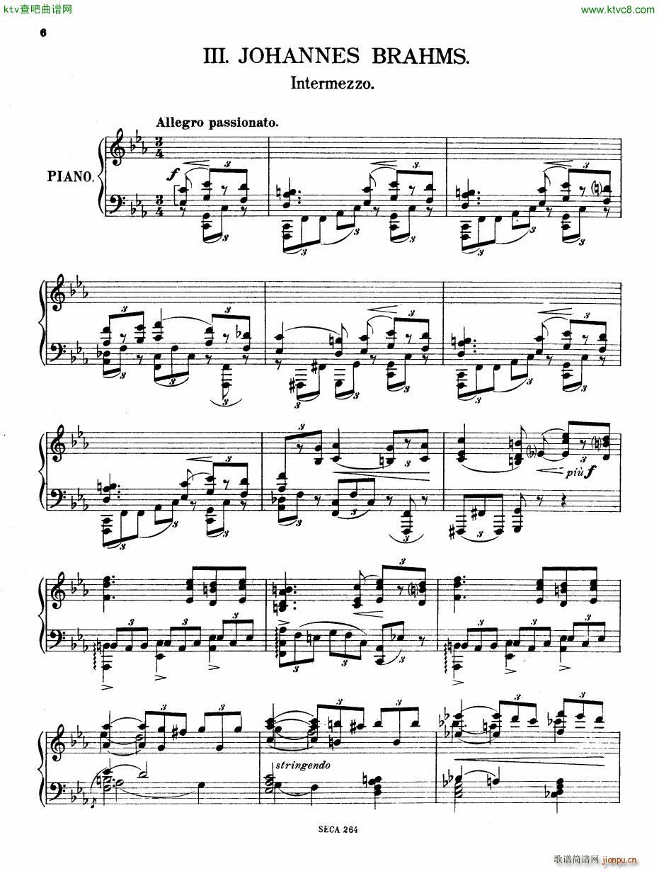 Casella �� La Mani��re de Johannes Brahms piano(����V)1