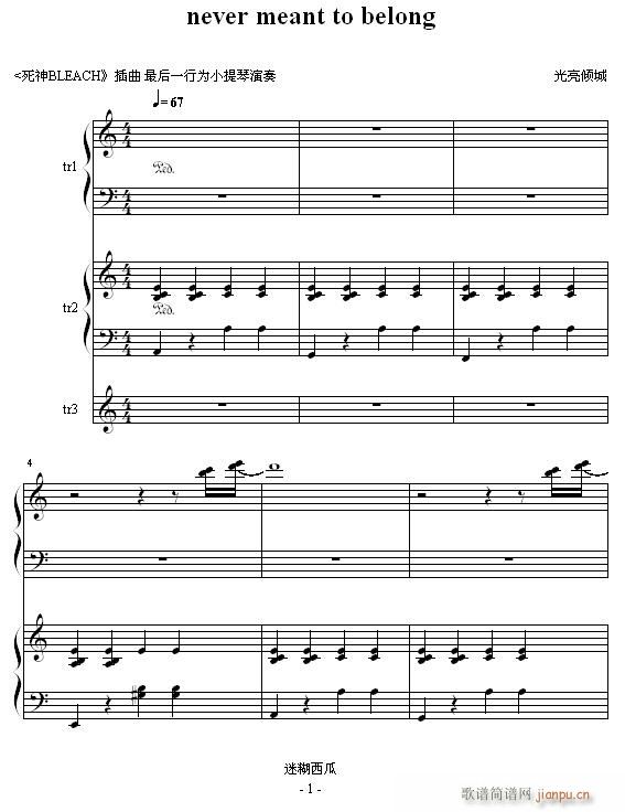 never meant to belong(����V)1