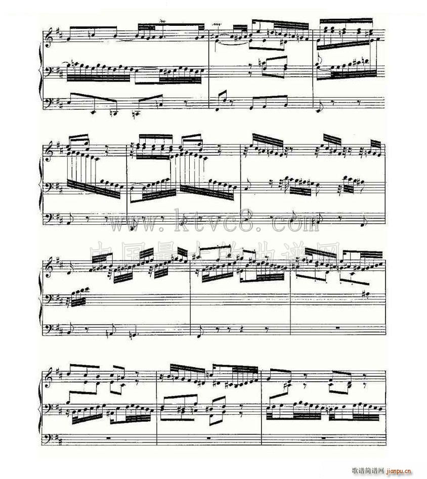 Prelude and Fugue in B Minor BWV 544 ���L(f��ng)���V(ʮ�ּ�����)7