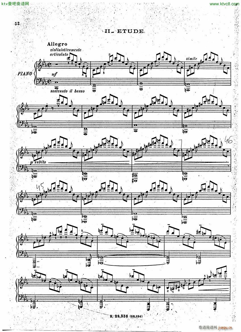 BUSONI Prelude and Study in Arpeggios(����V)6