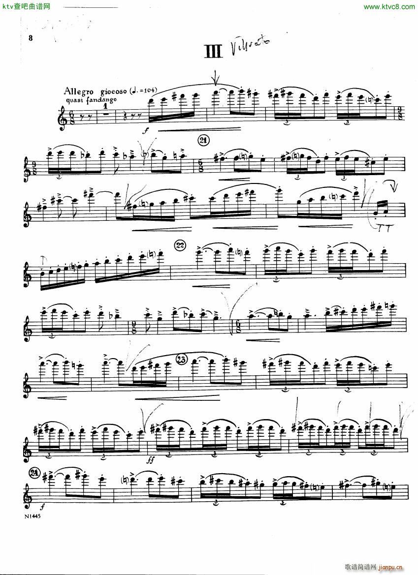 Burton E Flute sonatina flute part(����V)6