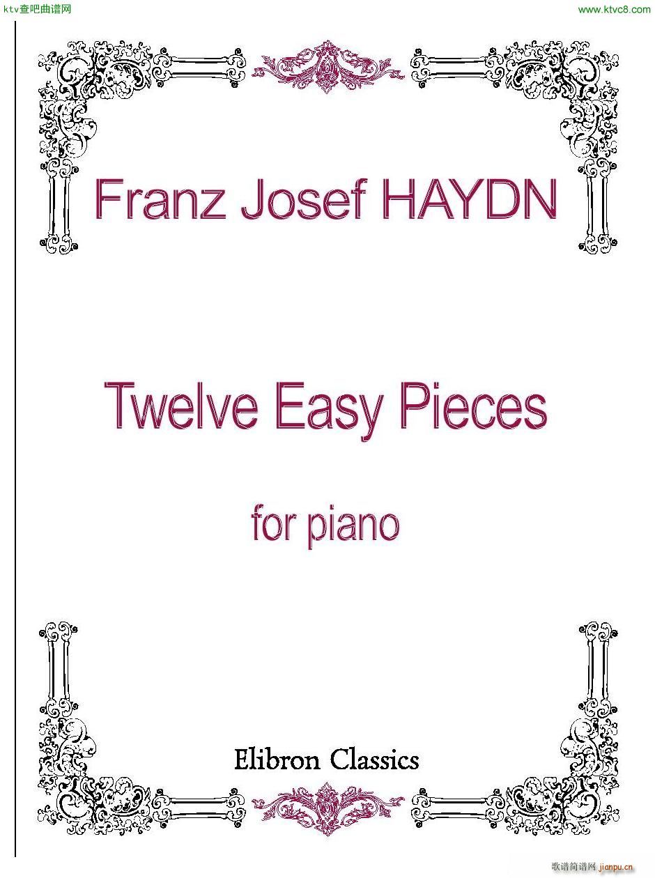 Haydn Twelve Easy Pieces For Piano(����V)1