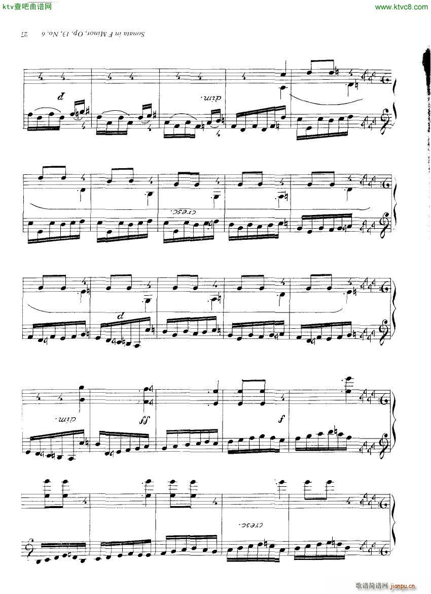 Clementi 13 6 Sonata Fminor 2 2(����V)7