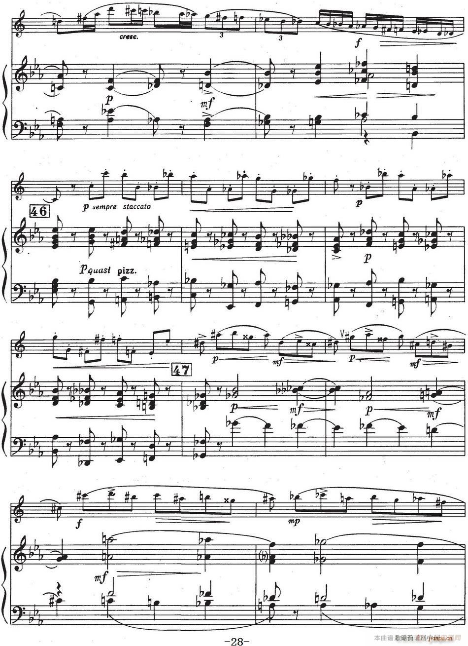 Glazunov Op 109 �����M�Z��f(xi��)����Op 109 �_��˹ ��ٰ���(����V)28