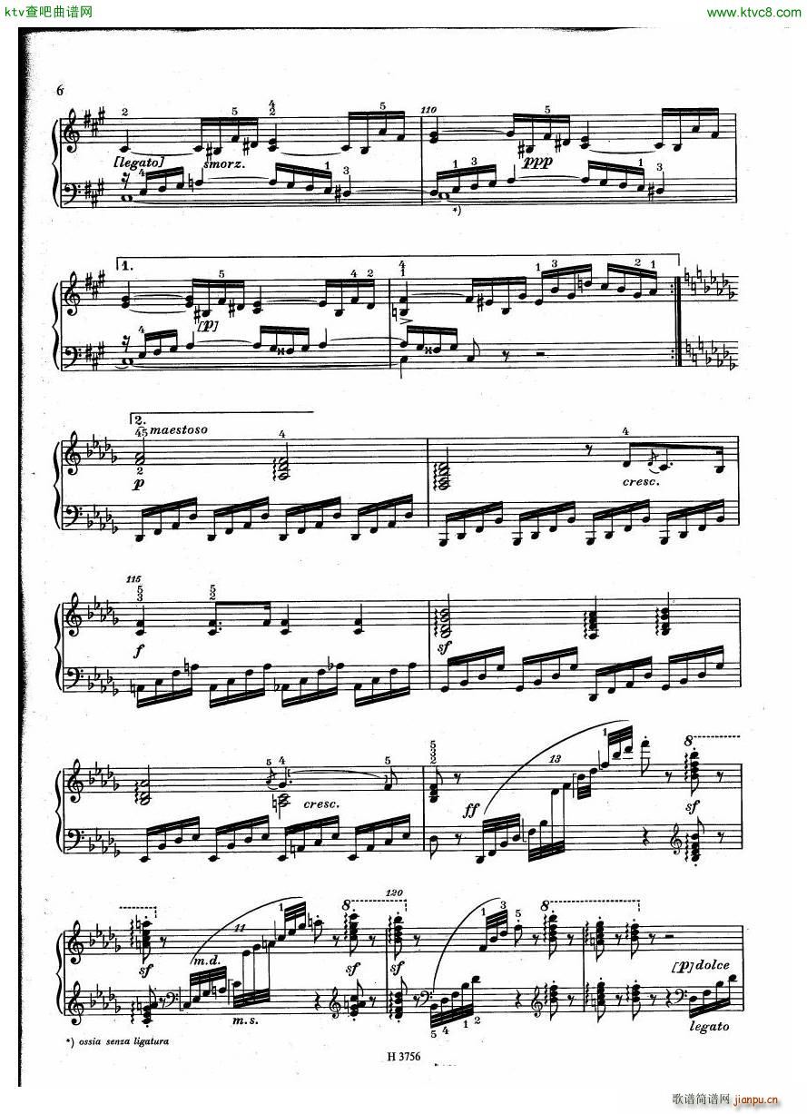 Dussek 61 Sonata Elegie Harmonique(����V)6
