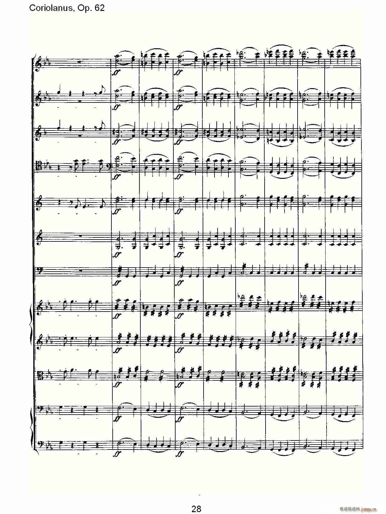 Coriolanus, Op.62(ʮ�ּ�����)28