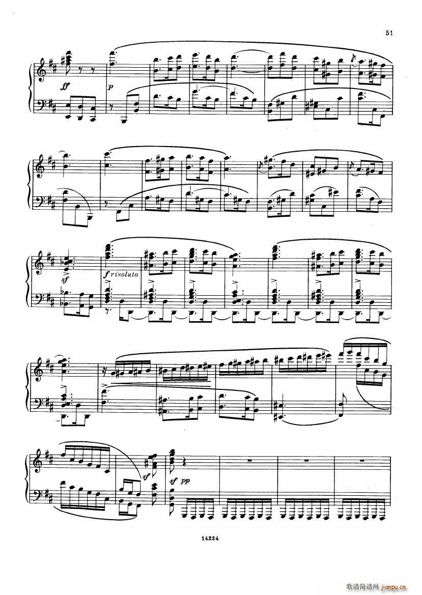 Balakirev Scherzo No 1 Scherzo No 1(ʮ�ּ�����)14