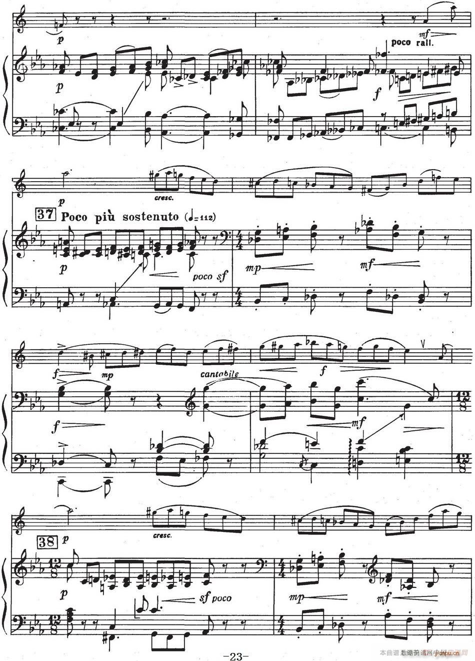 Glazunov Op 109 �����M�Z��f(xi��)����Op 109 �_��˹ ��ٰ���(����V)23