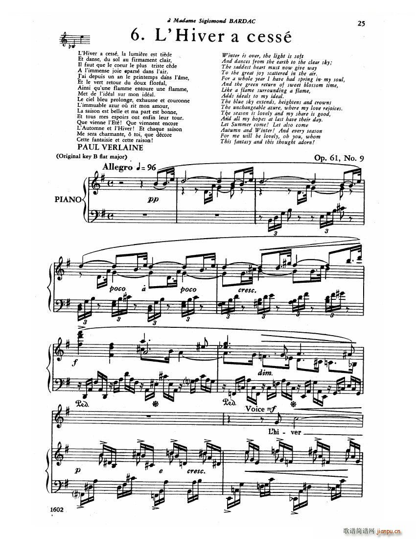 Faure 30 Songs һ 30 Songs һ(ʮ�ּ�����)24