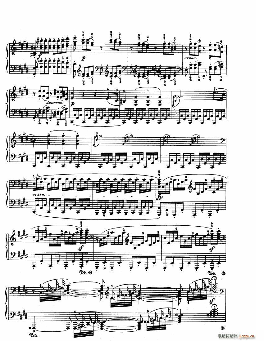 Beethoven op 27 no 2 Piano Sonata Moonlight(����V)12