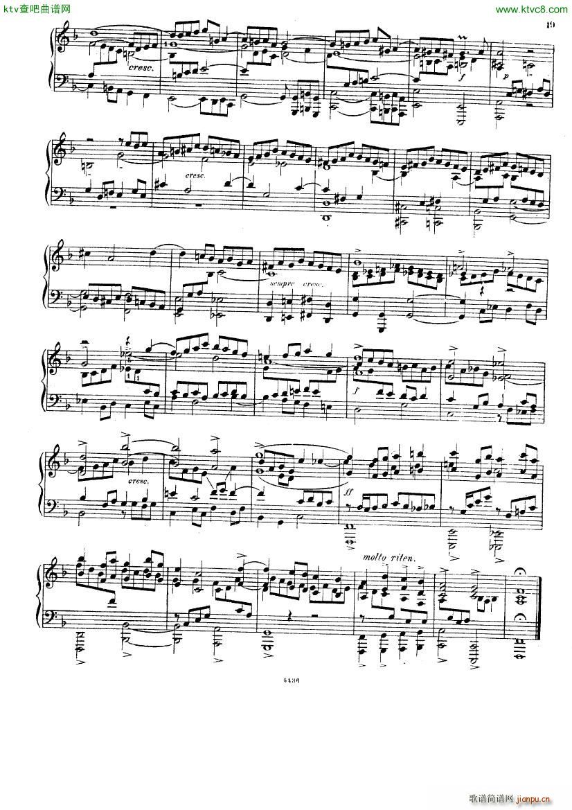Bach D Albert Prelude Toccata and fugue in f major(����V)12