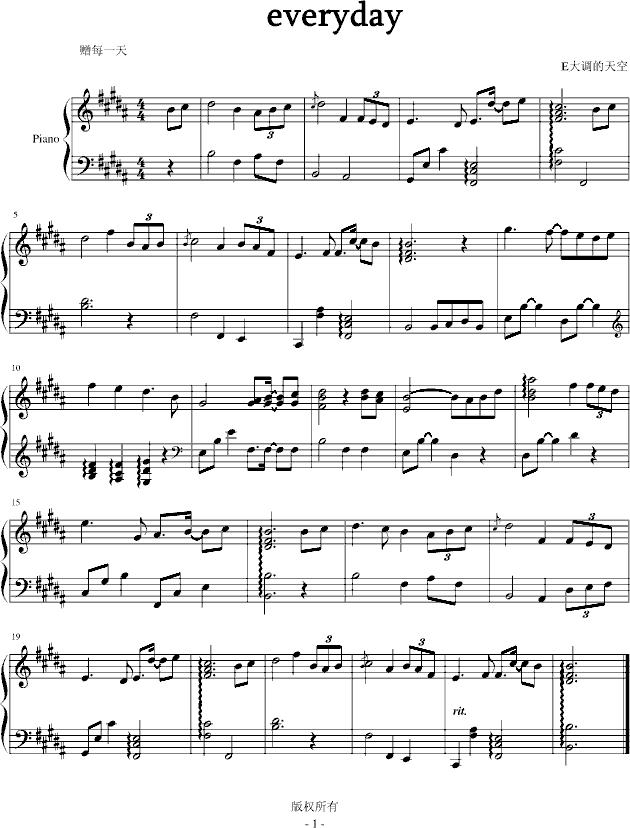 everyday(����V)1