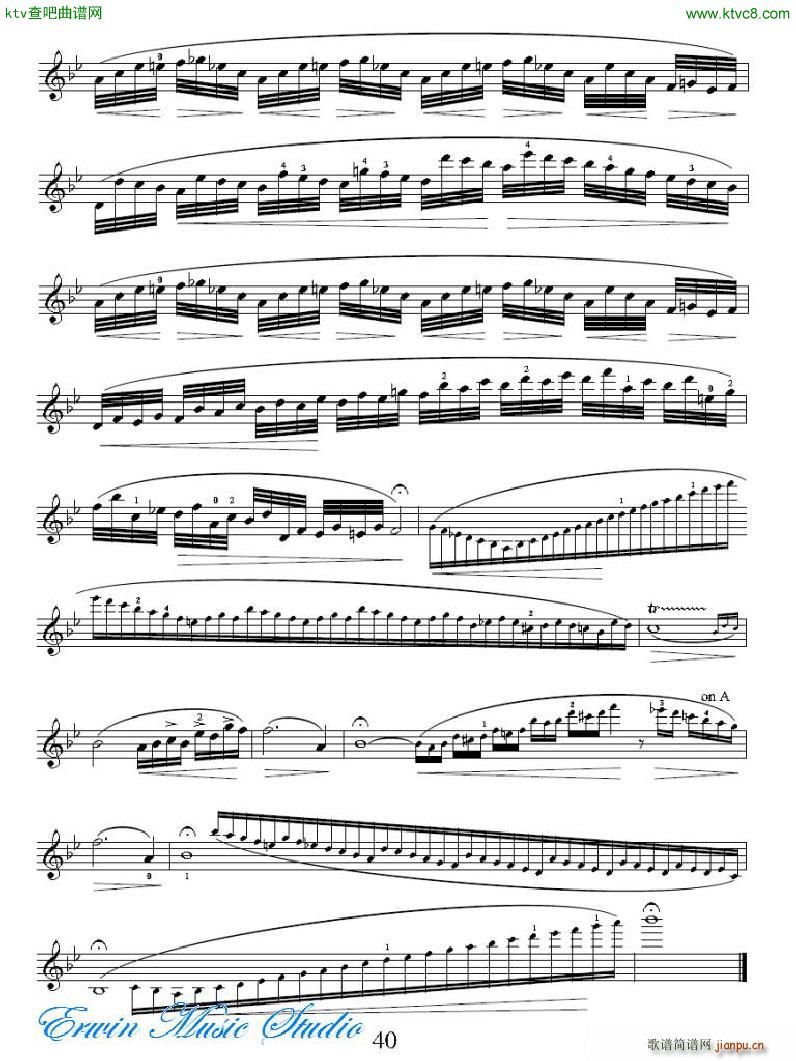 ���R�ɠ� 42�׾�����Rudolphe Kreutzer 42 Studies 22 28(ʮ�ּ�����)3