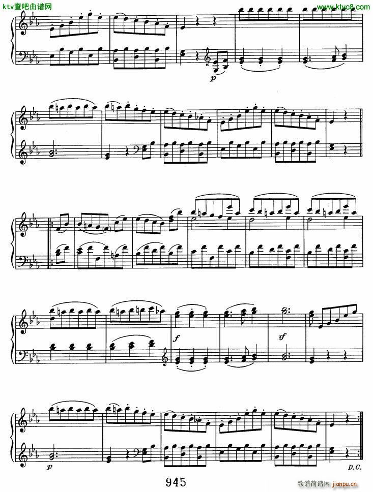Beethoven WoO 7 12 Minuets(����V)11