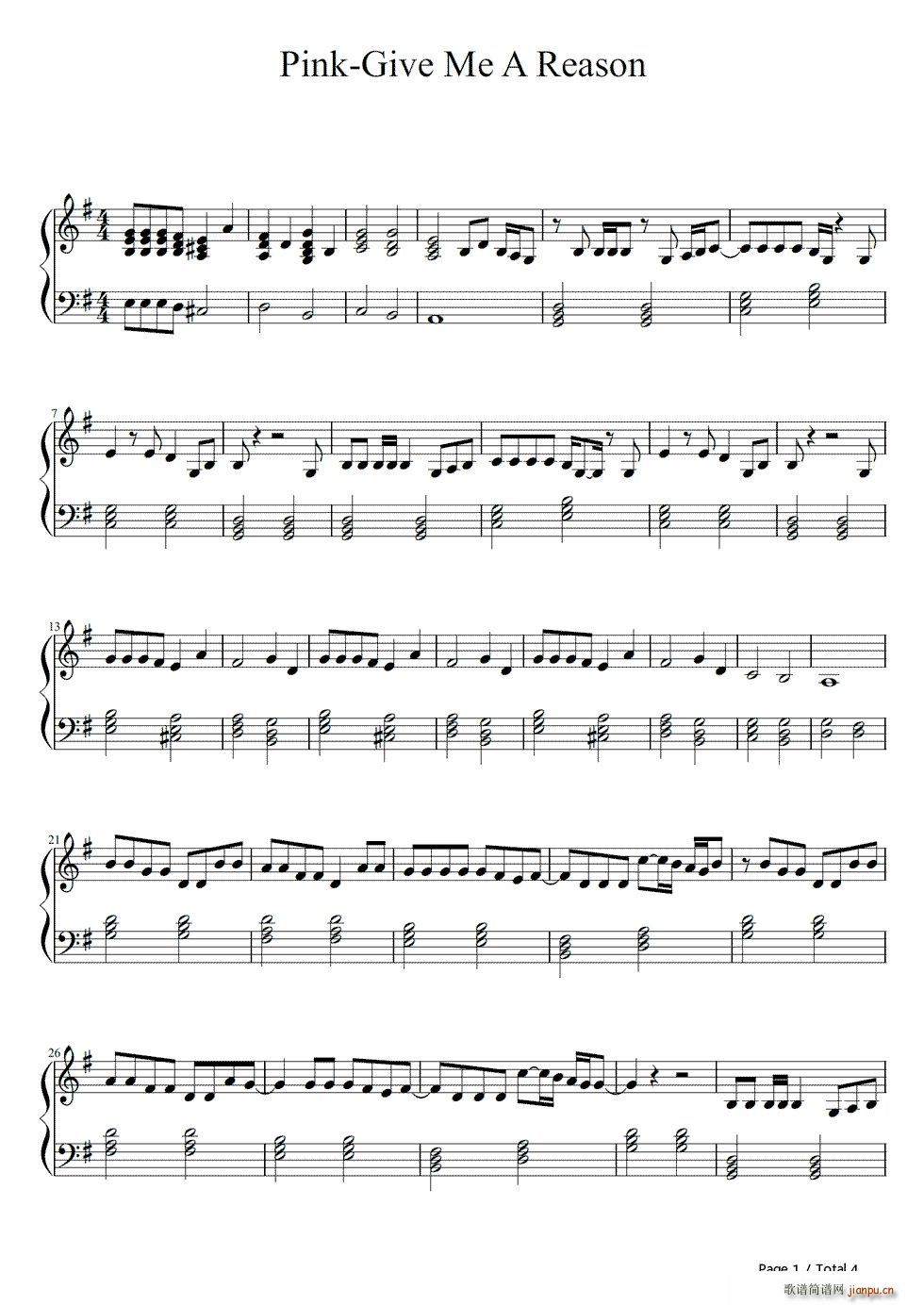 Just Give Me a Reason(����V)1