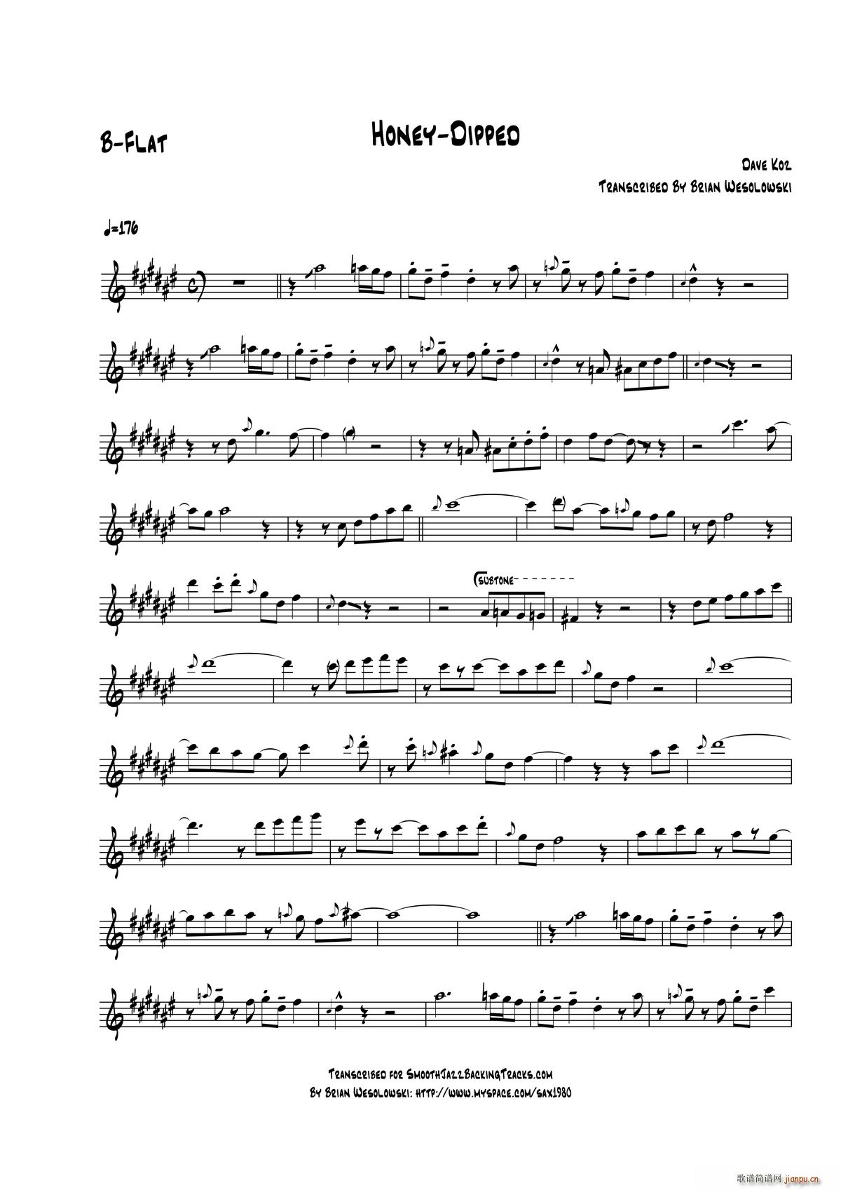 Honey Dipped B FLAT(ʮ�ּ�����)1