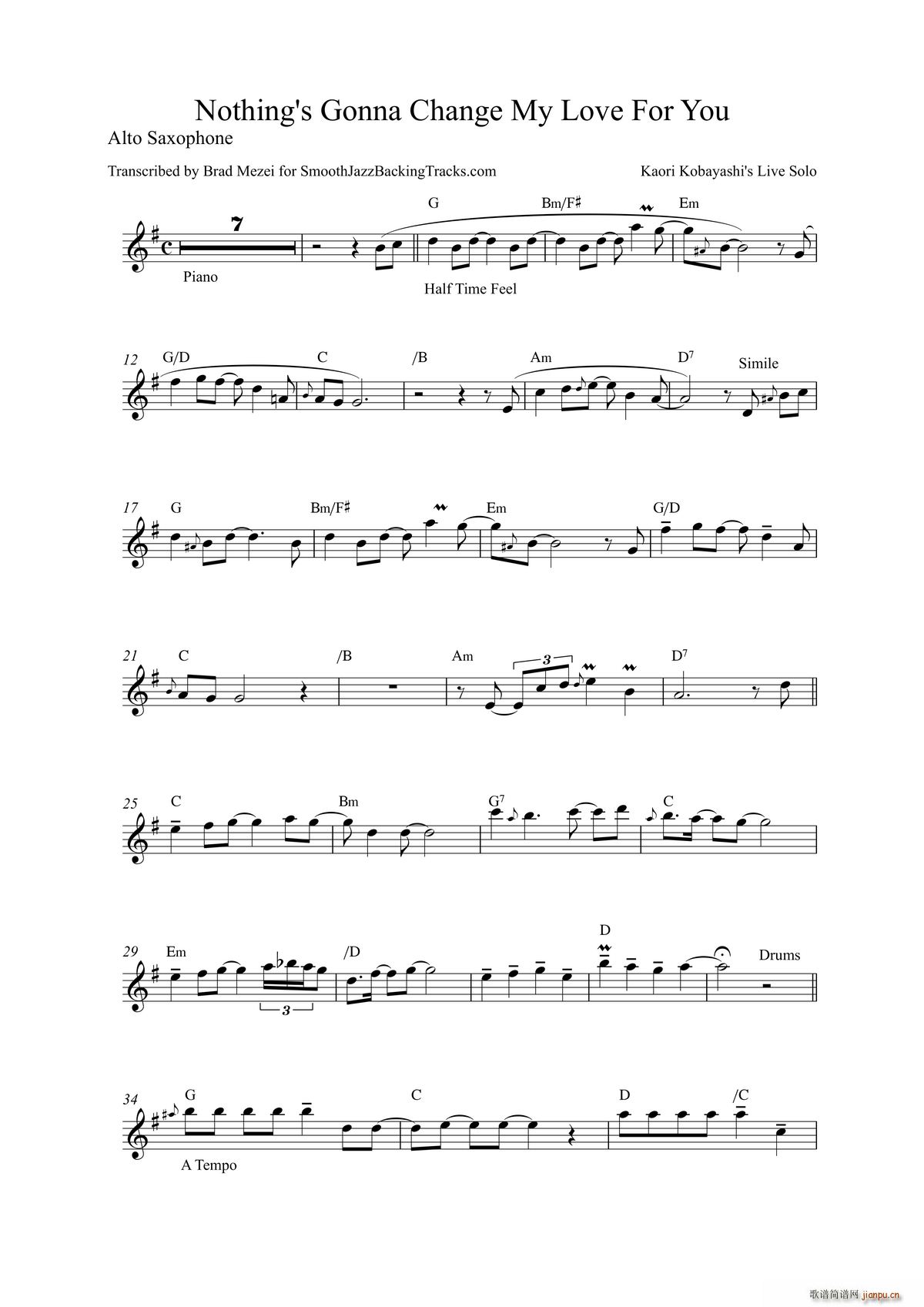 Nothing s Gonna Change My Love For You �����_��˹(ʮ�ּ�����)1