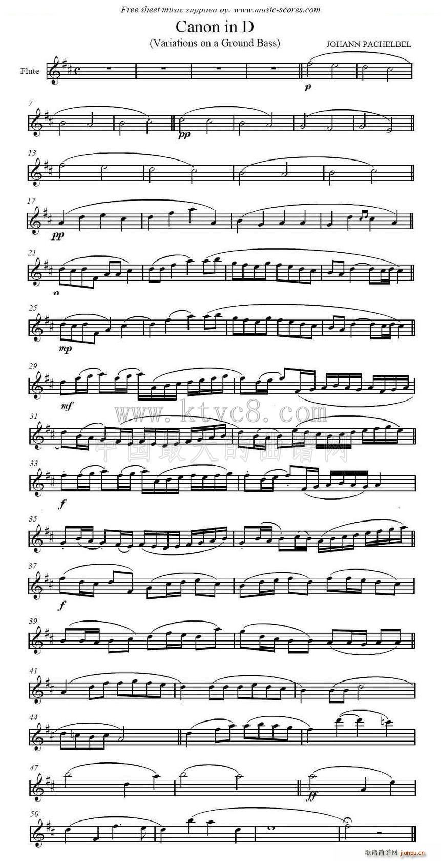 Canon in D ���r(ʮ�ּ�����)1