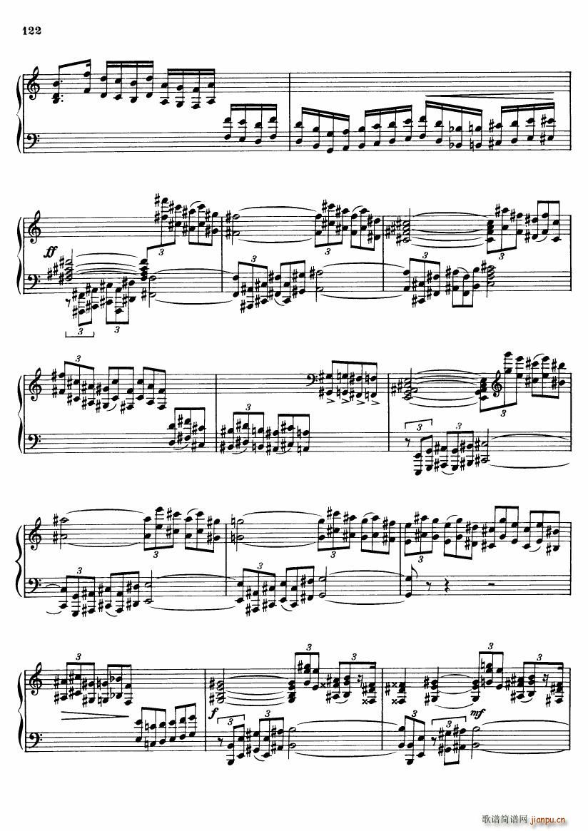 Bartok DD 71 No 1 Study for the Left Hand(����V)6