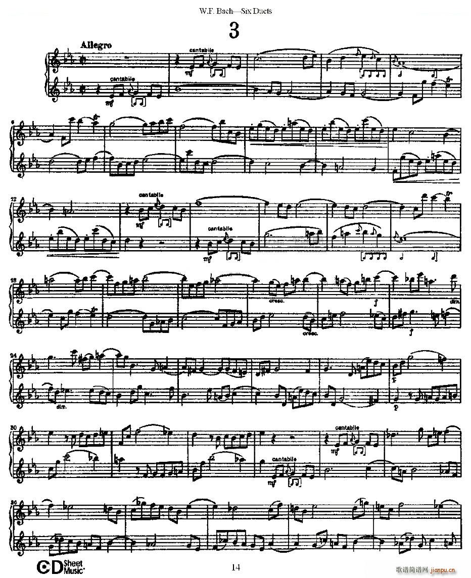 Six Duets ֮�� ���׶����ྚ���� �~��(���V)1