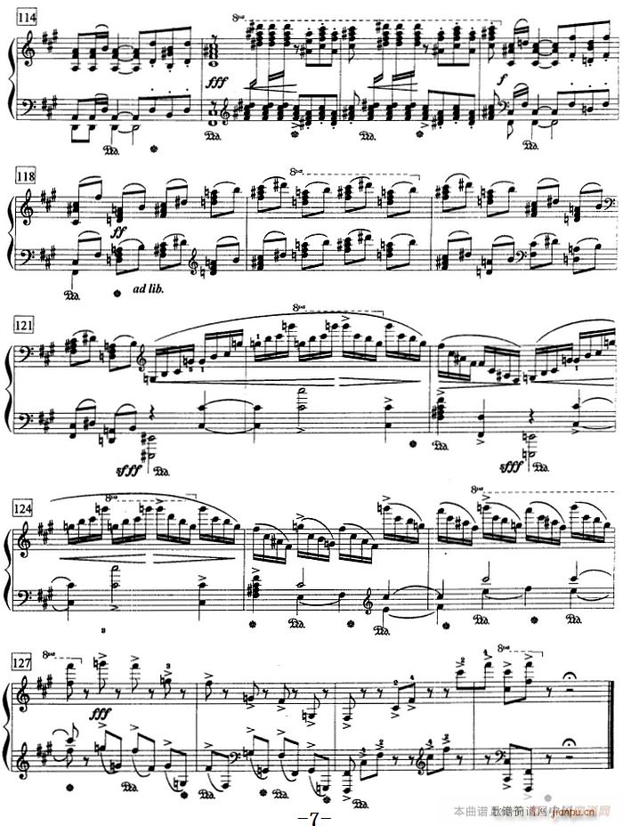 ��ٽ̵̳ڰ˼� ���☷(l�� )�� С�� Op 3 No 4(����V)7