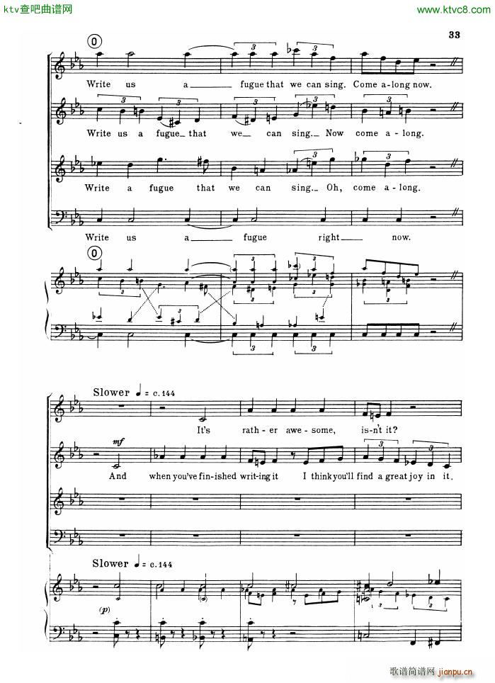 Gould Glenn So you want to write a fugue(����V)31