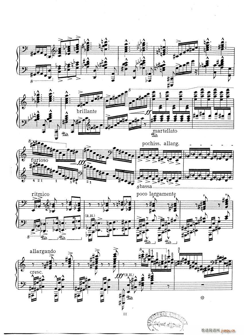 Bowen Op 87 Ballade No 2(����V)10