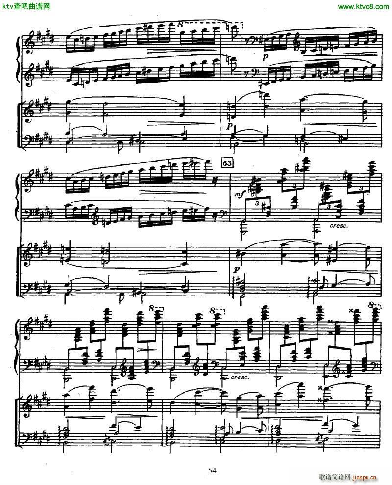 Glazunov Piano Concerto No 2 ��(����V)13