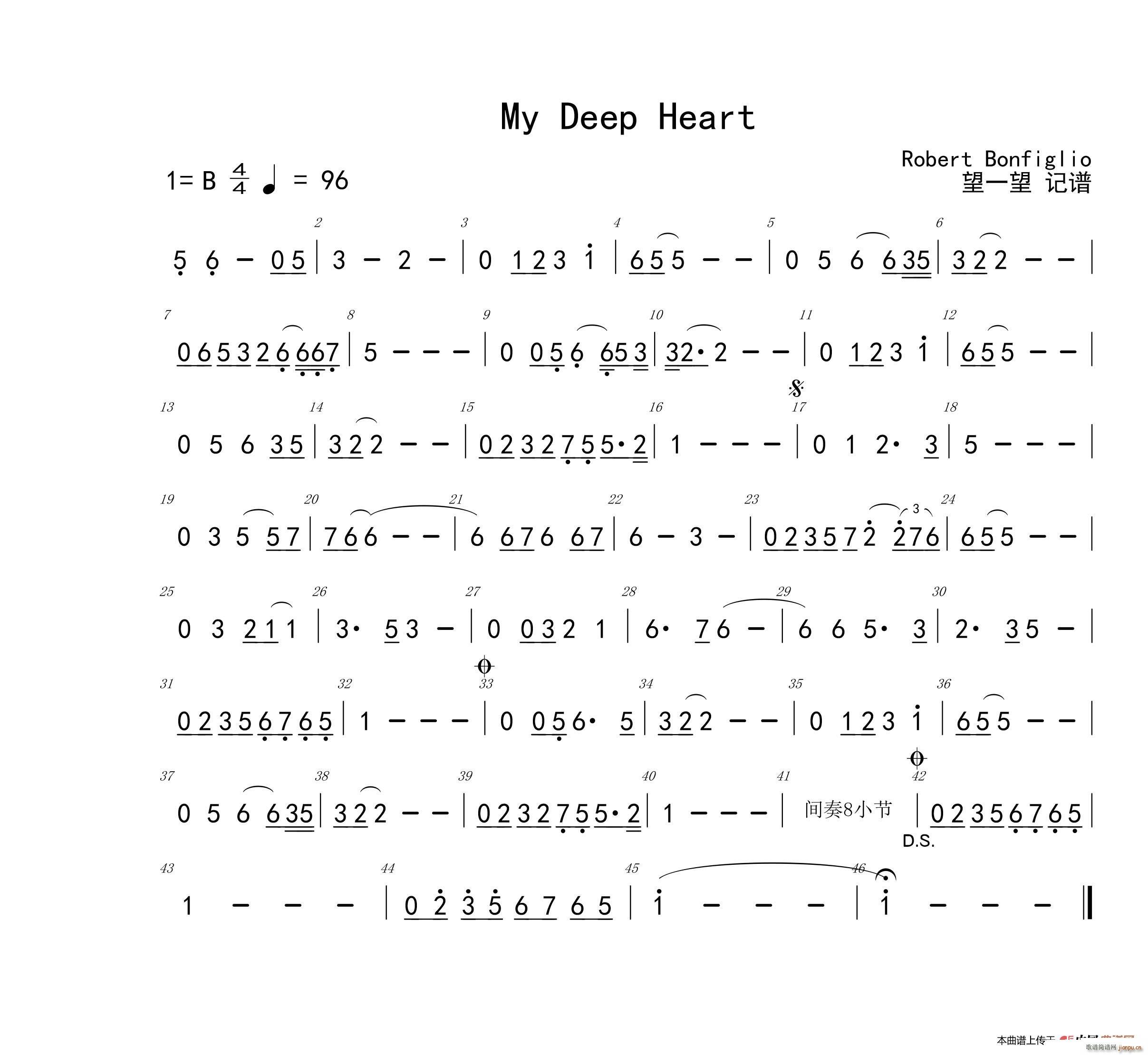 My Deep Heart ������̎(ʮ�ּ�����)1