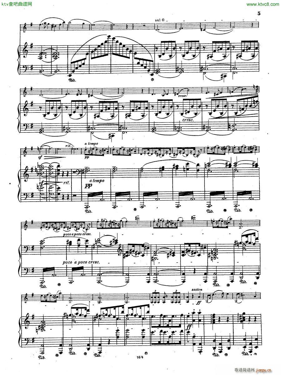Grieg Violin Sonata 2 G dur op 13(����V)24