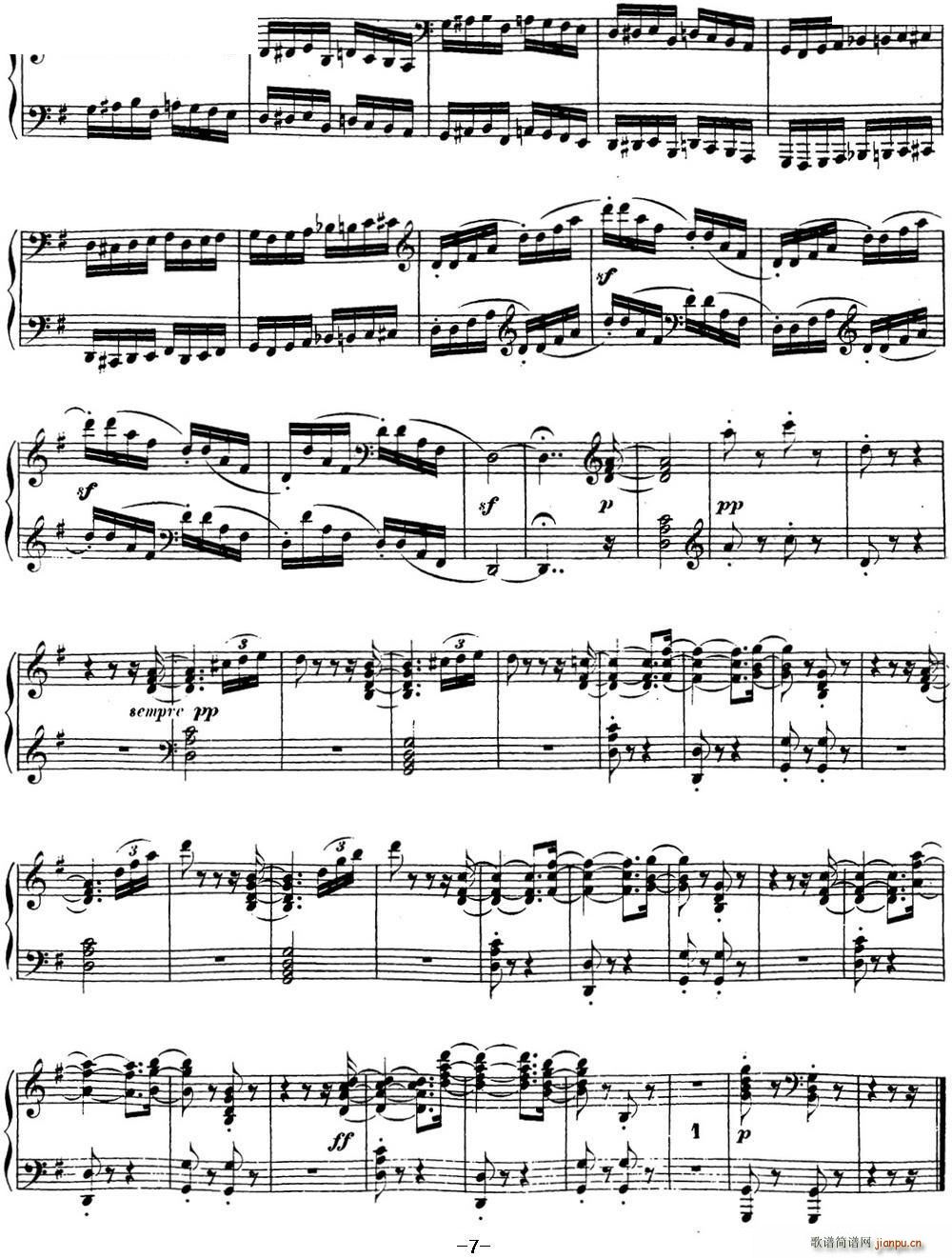 ؐ���������Q��16 G���{ Op 31 No 1 G major(����V)7