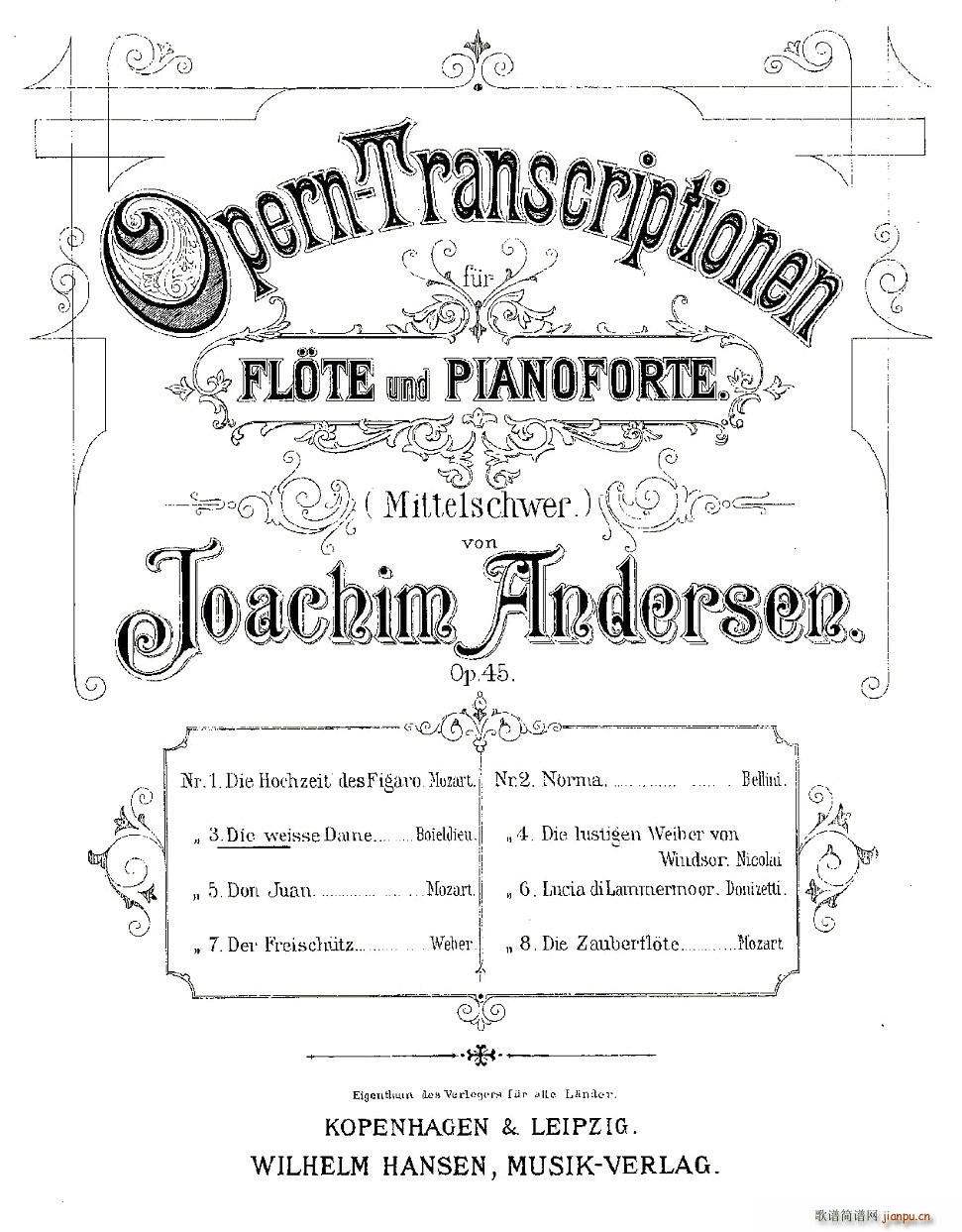 Opern-Transcriptionen.Op.45-3(�Ѻ��V)1
