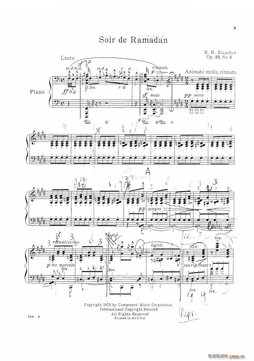 Blanchet Op 18 Turquie Op 18 Turquie(ʮ�ּ�����)32