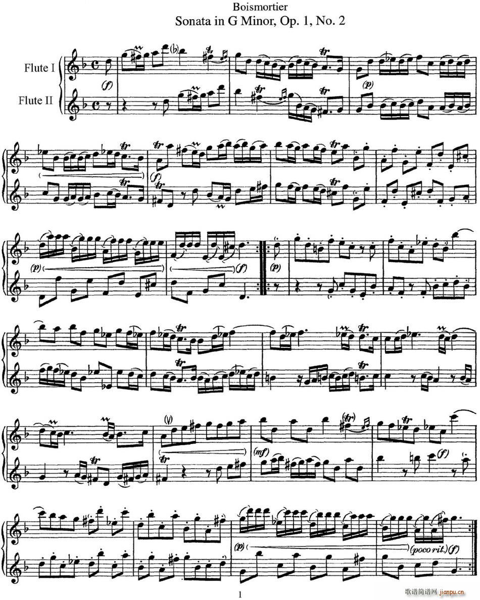G���{�p�L(ch��ng)�����Q����Ʒ1̖֮2 Sonata in G Major Op 1No 2 �L(ch��ng)��(�Ѻ��V)1