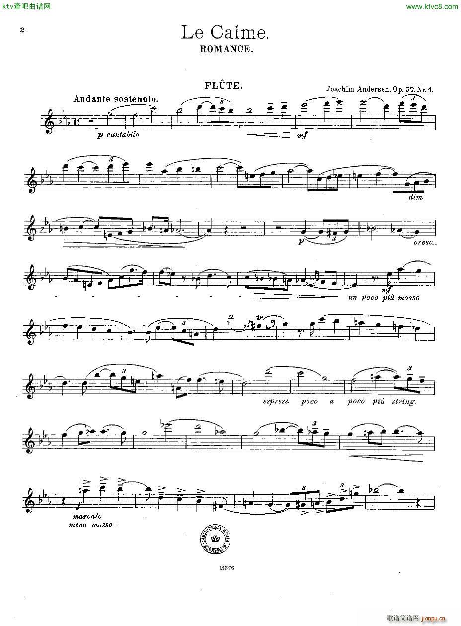 Andersen op 57 Trois Morceaux fl pno(����V)8