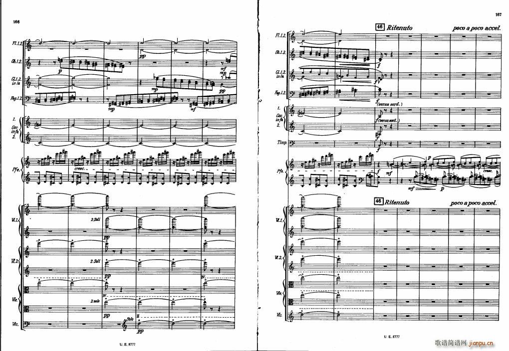 Bartok SZ 83 Piano Concerto No1 Full Score ��(����V)43