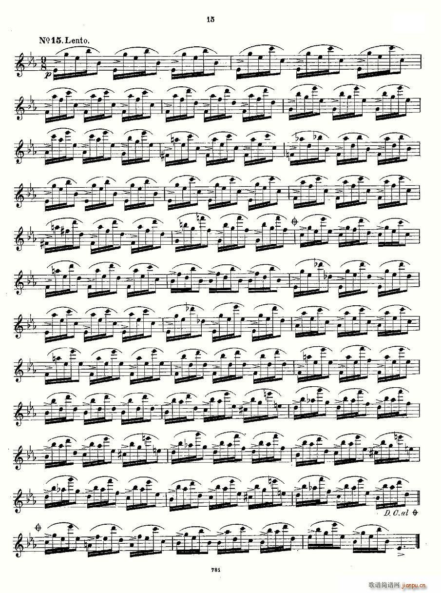 18 kleine Studien.Op.41(ʮ�ּ�����)15