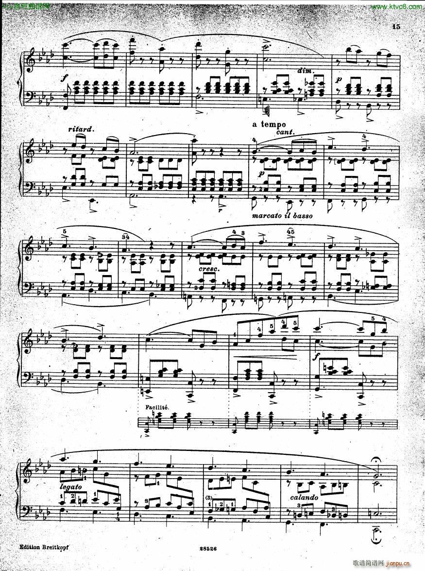 Henselt Piano Solo Album(����V)14