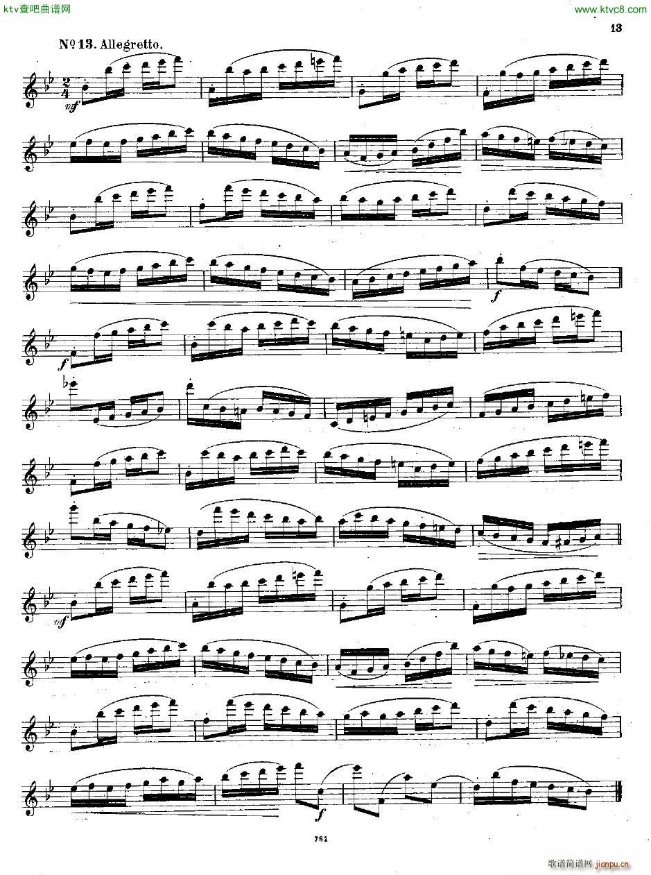 Andersen op 41 18 kleine Studien fl solo(����V)13