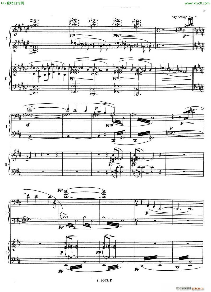 Debussy Ravel 3 Nocturnes 2pno(����V)7