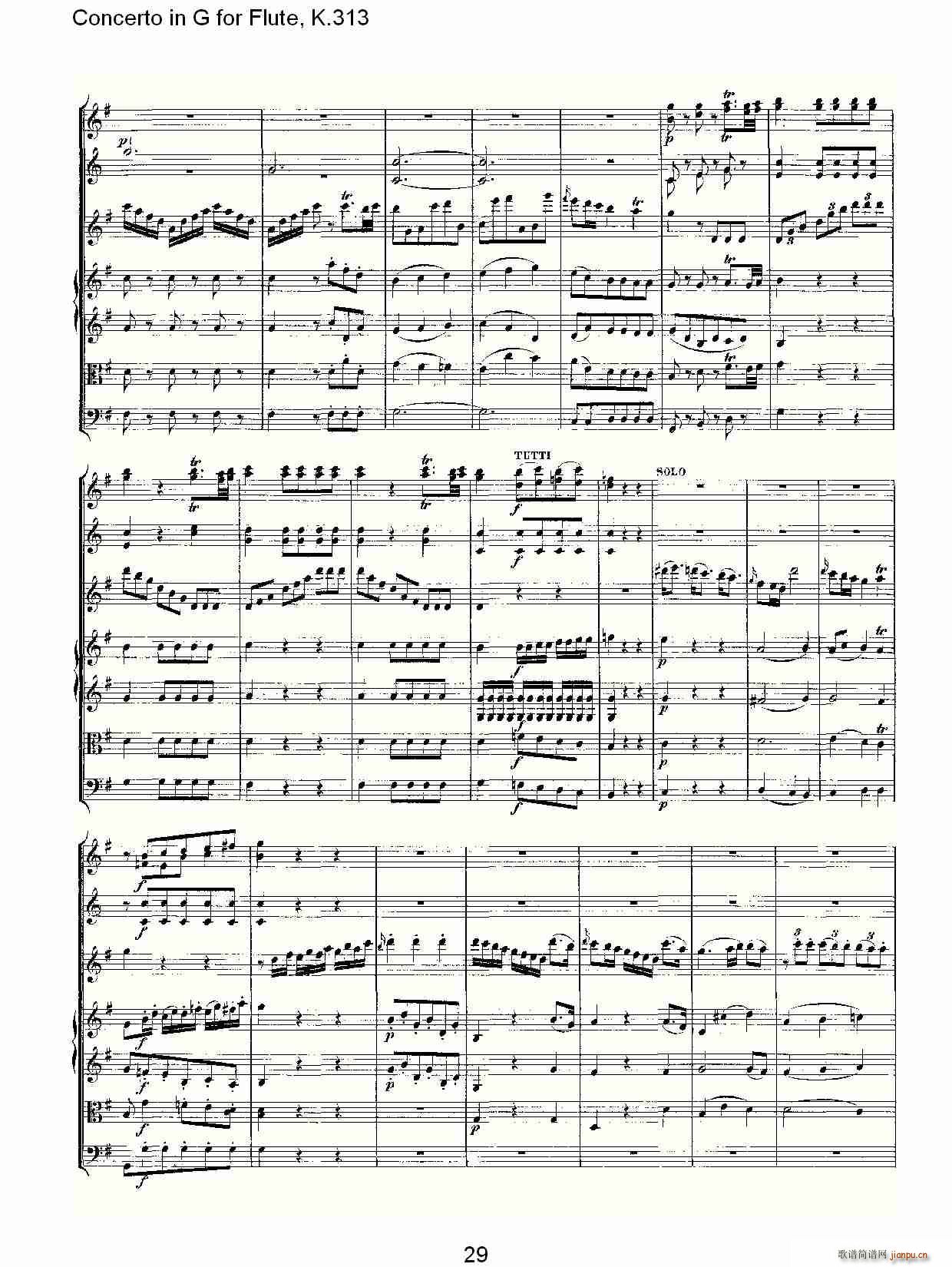 Concerto in G for Flute, K.313(�Ѻ��V)30